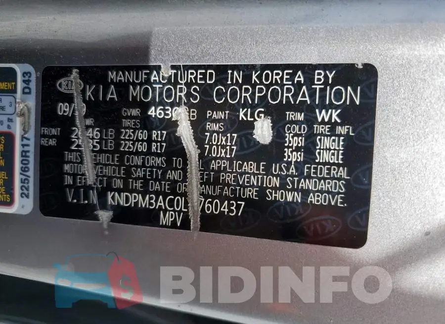 KNDPM3AC0L7760437 Photo# 12