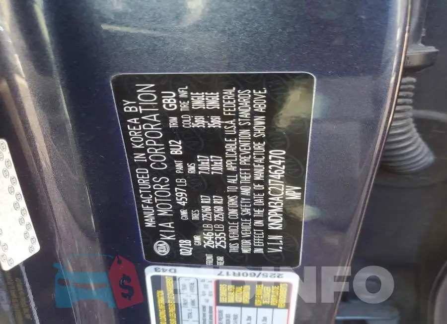 KNDPM3AC2J7462470 Photo# 13