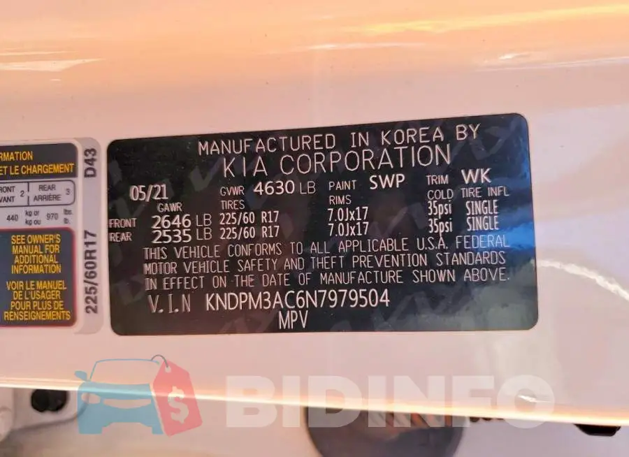 KNDPM3AC6N7979504 Photo# 13