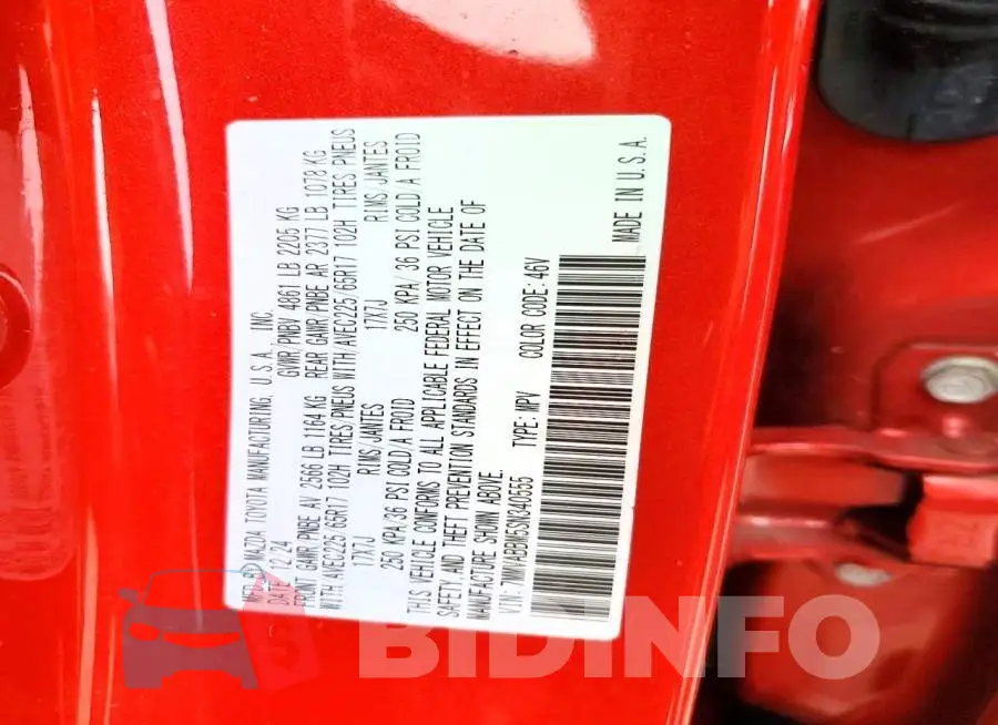 7MMVABBM5SN340555 Photo# 13