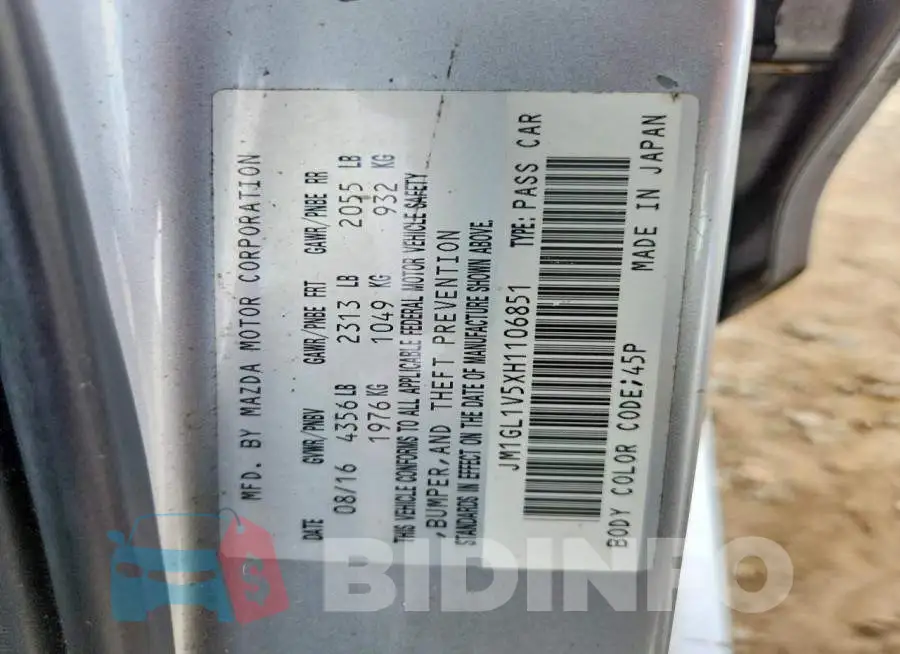 JM1GL1V5XH1106851 Photo# 12