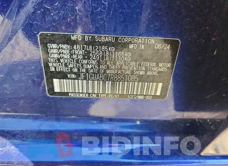 JF1GUABC7R8851085 Photo# 12