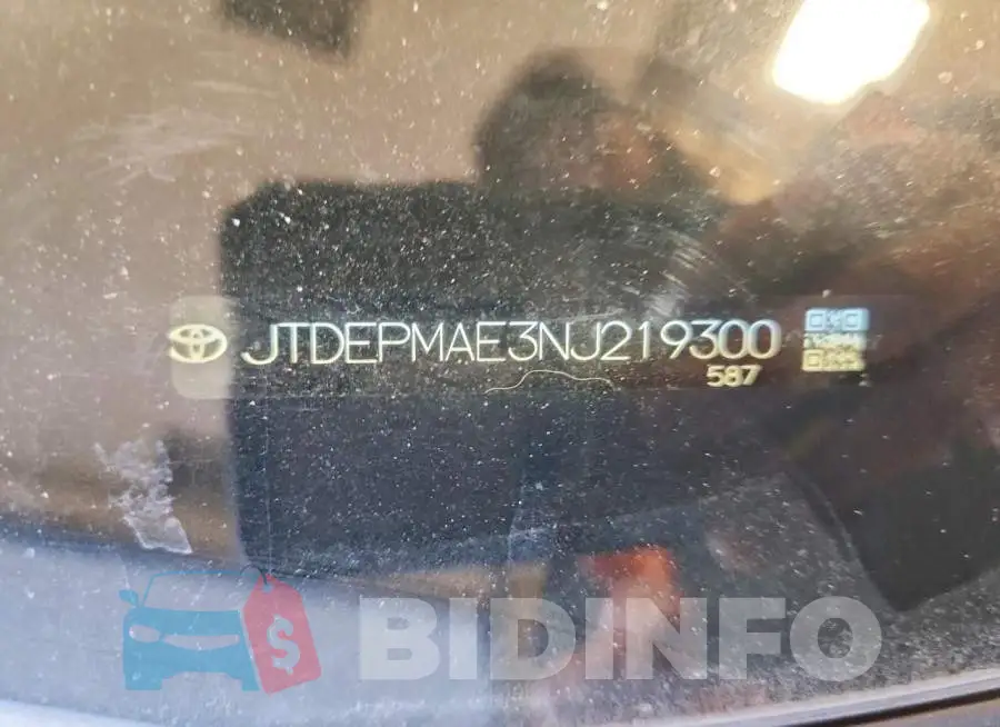 JTDEPMAE3NJ219300 Photo# 12