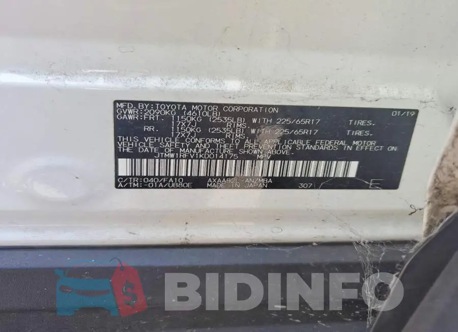 JTMW1RFV1KD014175 Photo# 13