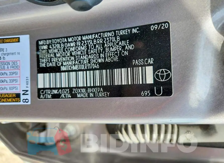 NMTKHMBX0LR117046 Photo# 13