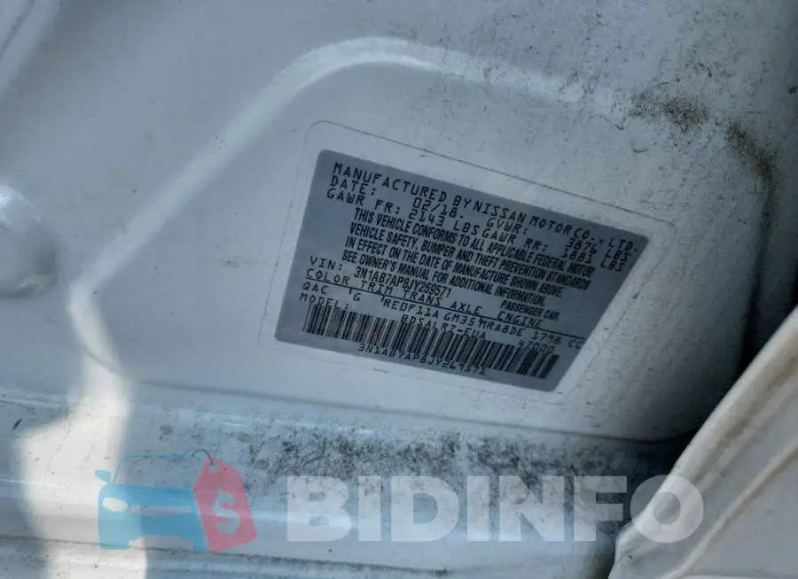 3N1AB7AP8JY269571 Photo# 12