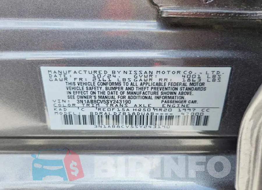 3N1AB8CV5SY243190 Photo# 13