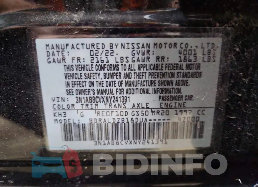 3N1AB8CVXNY241391 Photo# 12