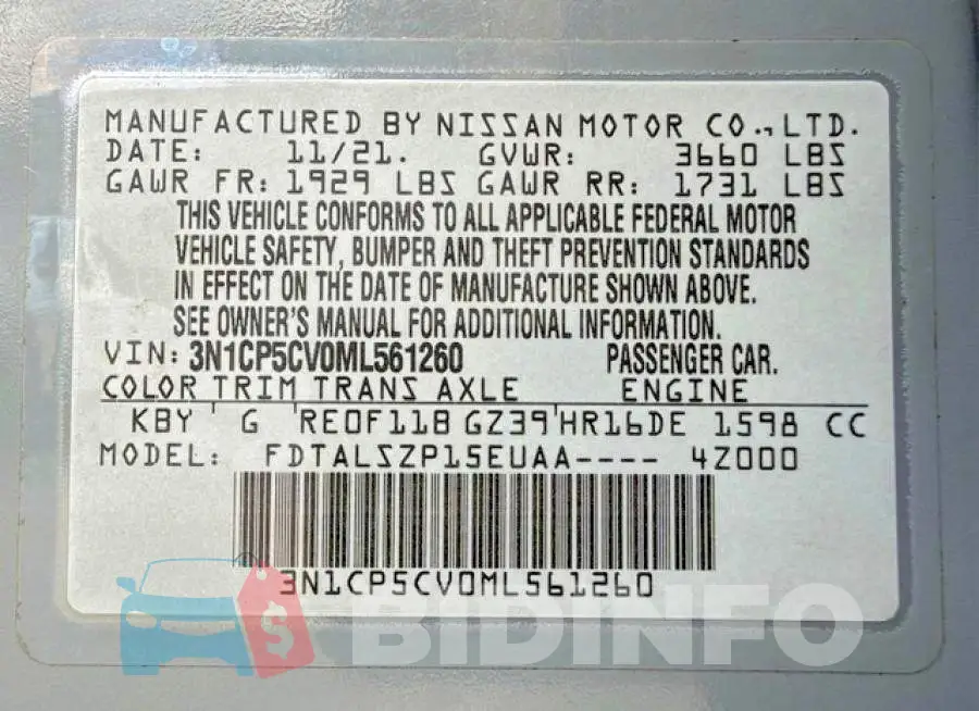 3N1CP5CV0ML561260 Photo# 15