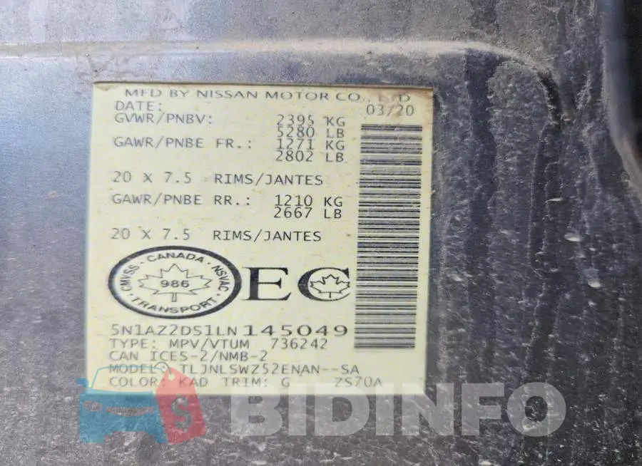5N1AZ2DS1LN145049 Photo# 13