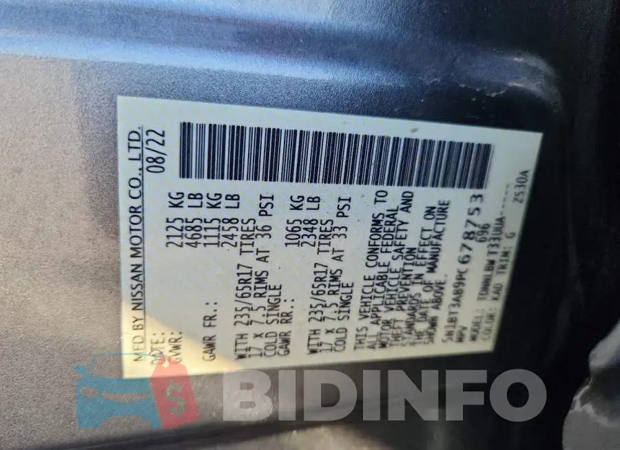 5N1BT3AB9PC678753 Photo# 13