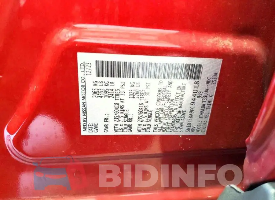 5N1BT3BA9PC944018 Photo# 13