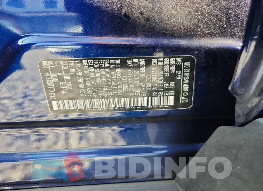JN8BT3BB1RW433017 Photo# 13