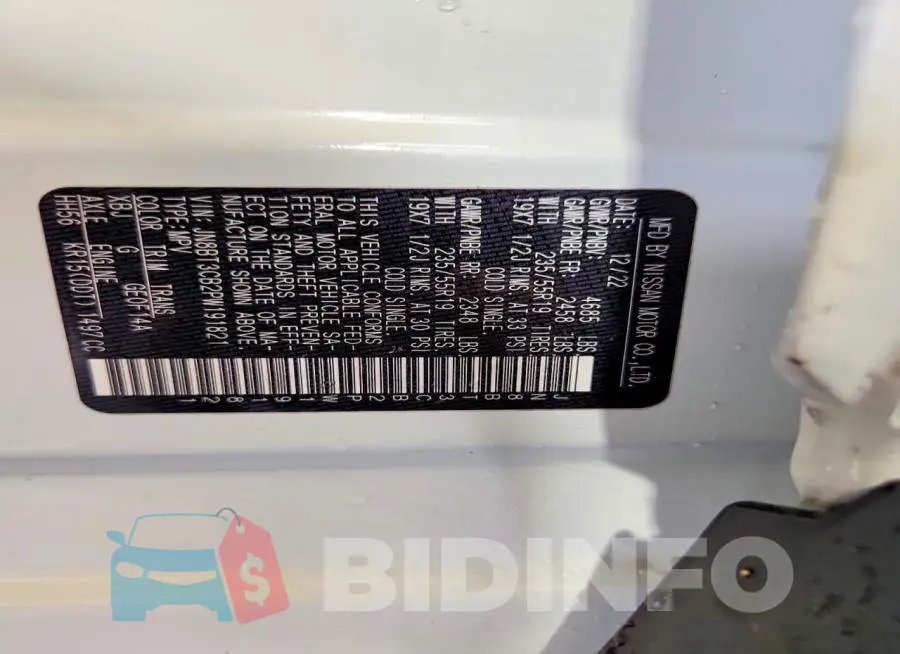 JN8BT3CB2PW191821 Photo# 13