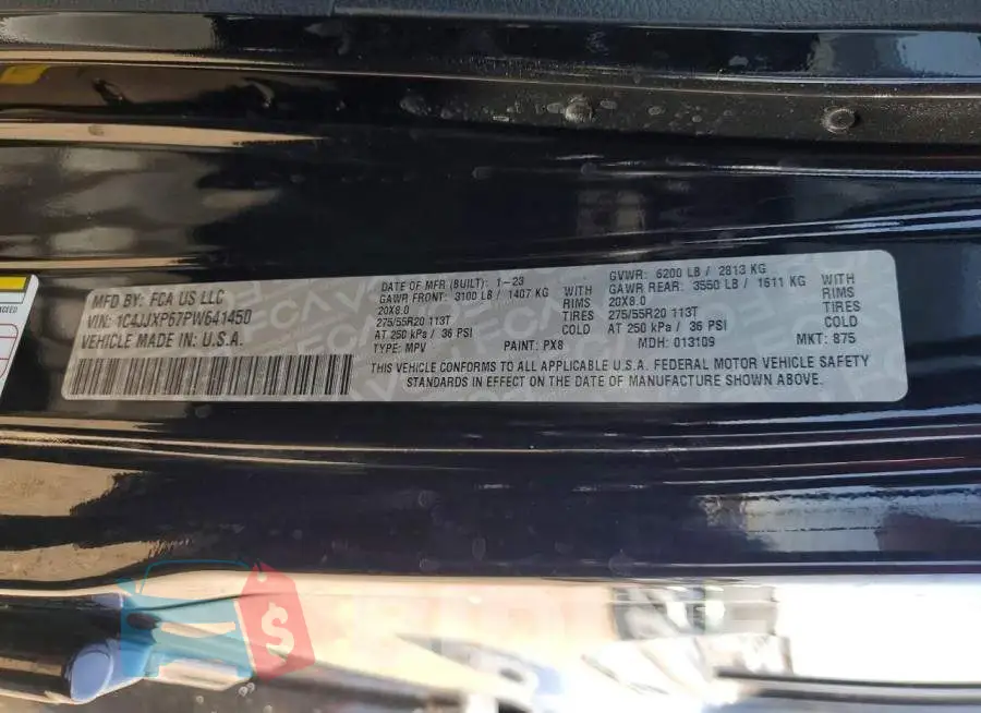 1C4JJXP67PW641450 Photo# 12