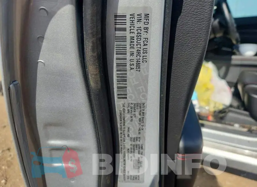 1C4SDJCT4RC148057 Photo# 12