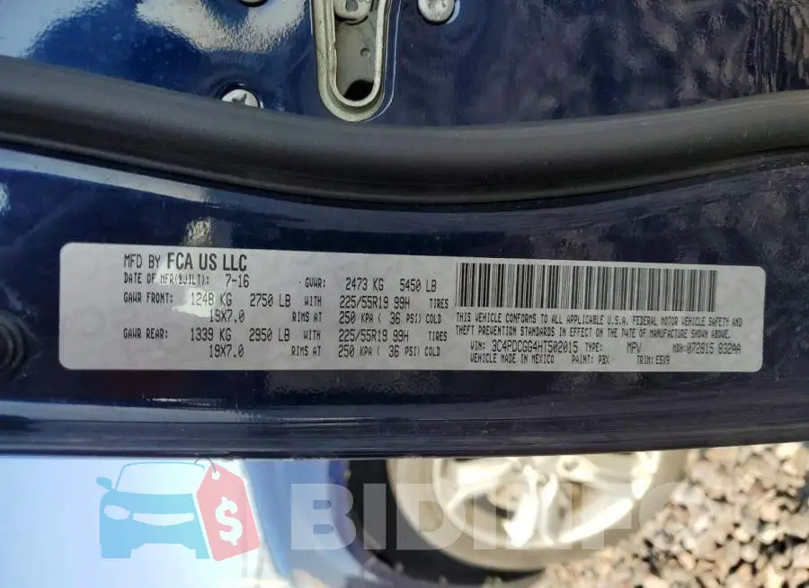 3C4PDCGG4HT502015 Photo# 13