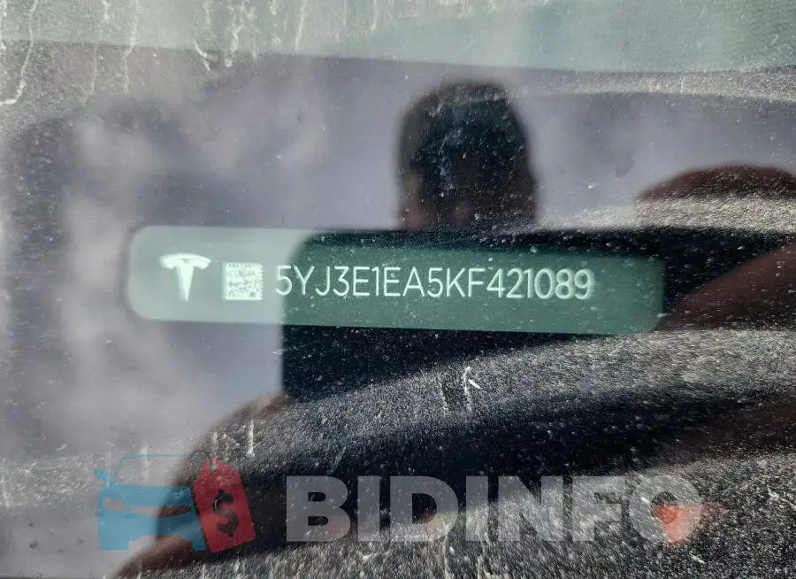 5YJ3E1EA5KF421089 Photo# 13