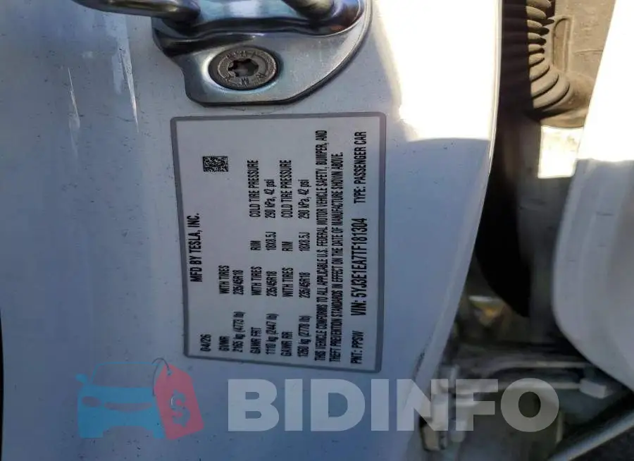 5YJ3E1EA7TF181304 Photo# 12