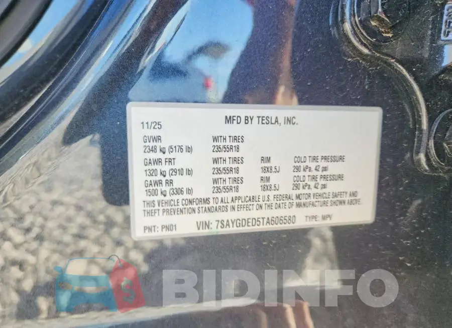 7SAYGDED5TA606580 Photo# 12