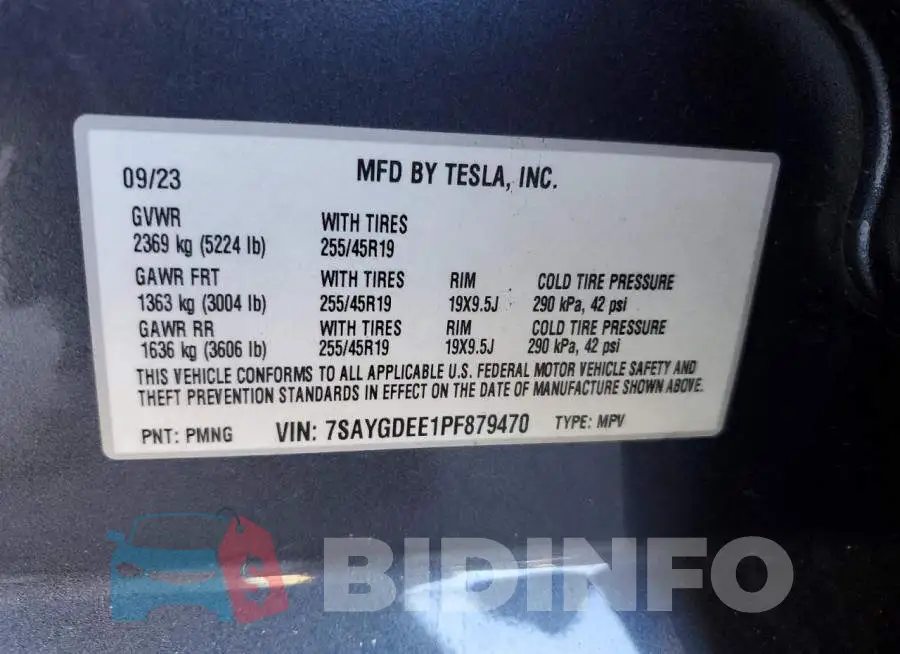 7SAYGDEE1PF879470 Photo# 12