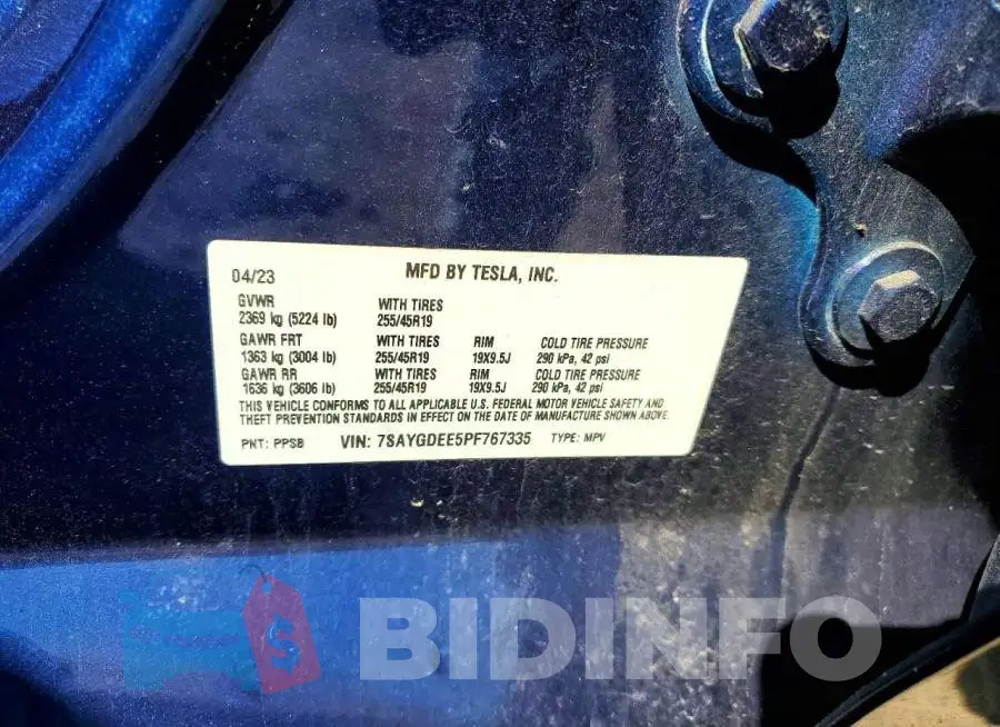 7SAYGDEE5PF767335 Photo# 13