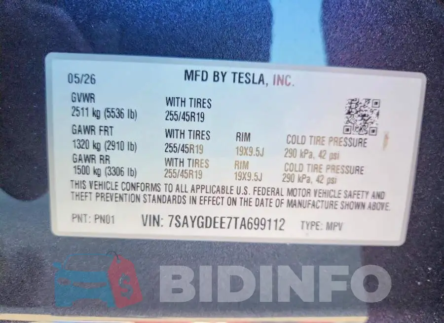 7SAYGDEE7TA699112 Photo# 13