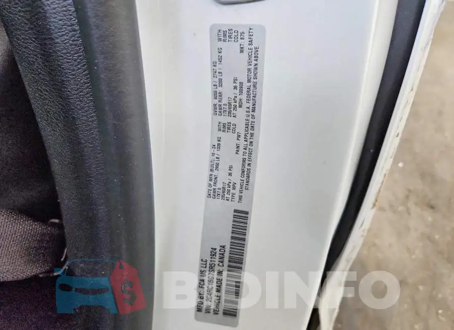 2C4RC1BG7SR511924 Photo# 13