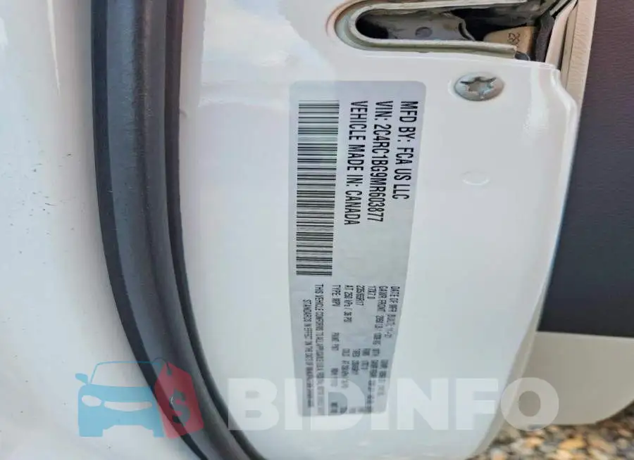 2C4RC1BG9MR603877 Photo# 13