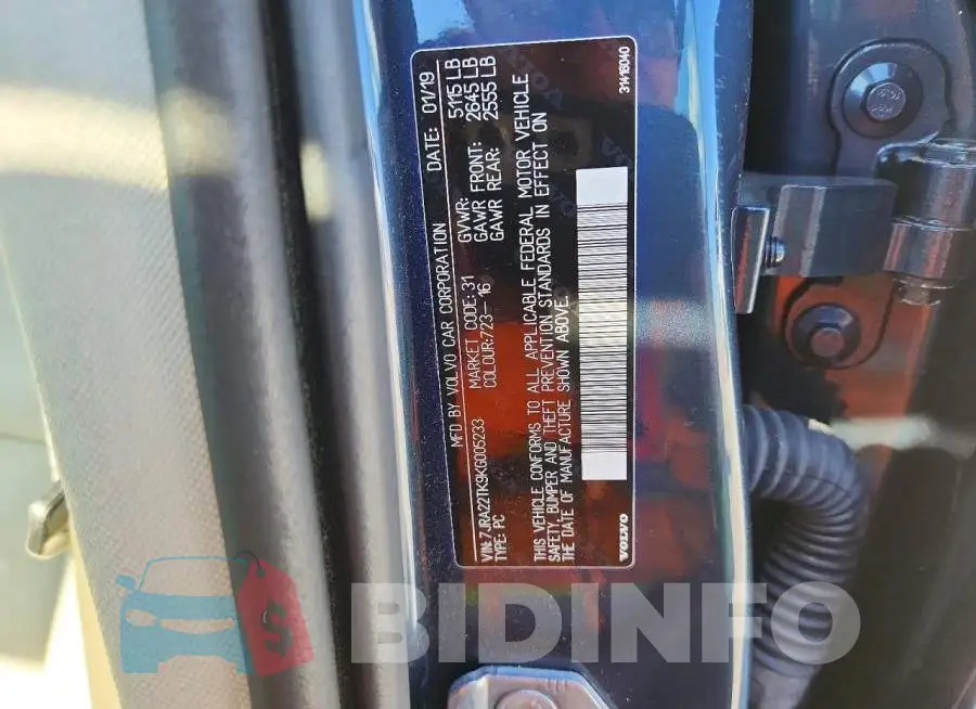 7JRA22TK9KG005233 Photo# 13