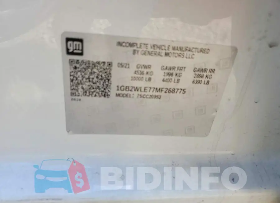 1GB2WLE77MF268775 Photo# 12