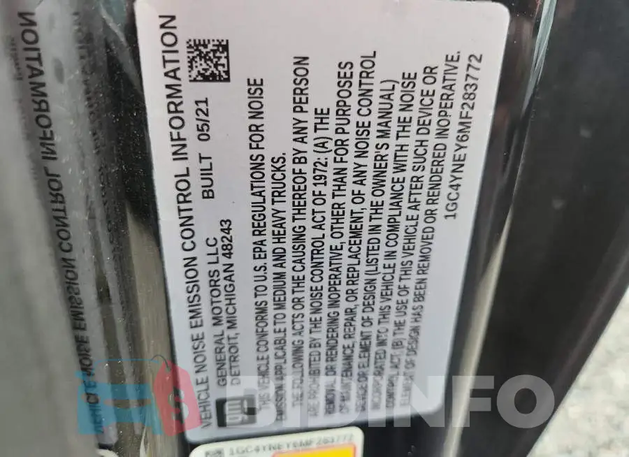 1GC4YNEY6MF283772 Photo# 12