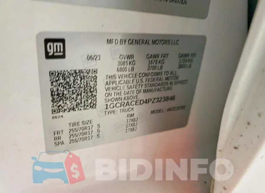 1GCRACED4PZ323846 Photo# 12