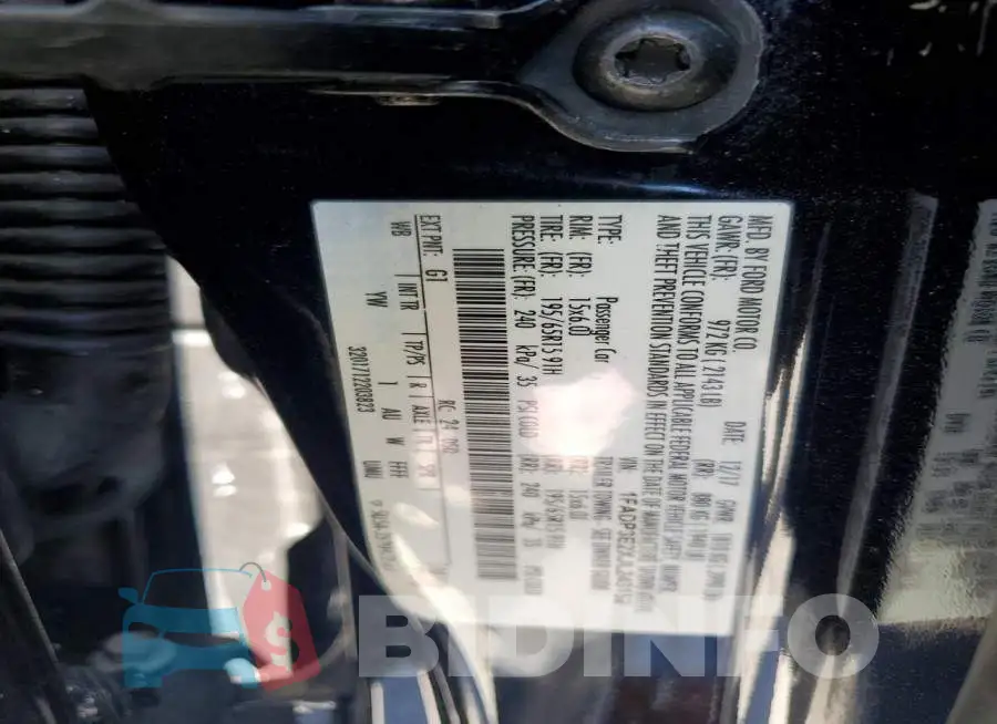 1FADP3E2XJL243152 Photo# 12