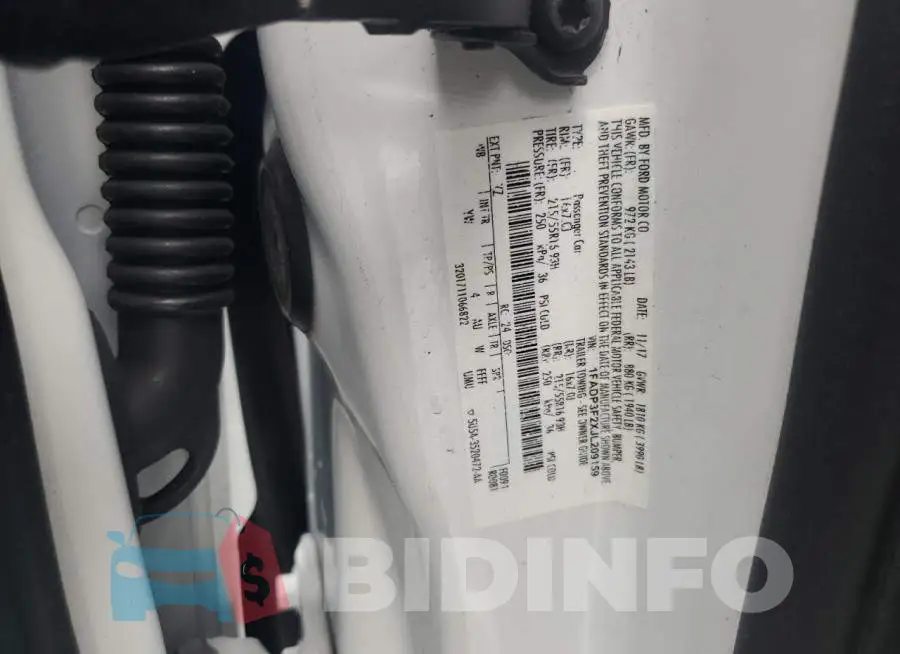 1FADP3F2XJL209159 Photo# 12