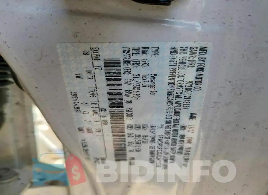 1FADP3FEXJL241636 Photo# 13