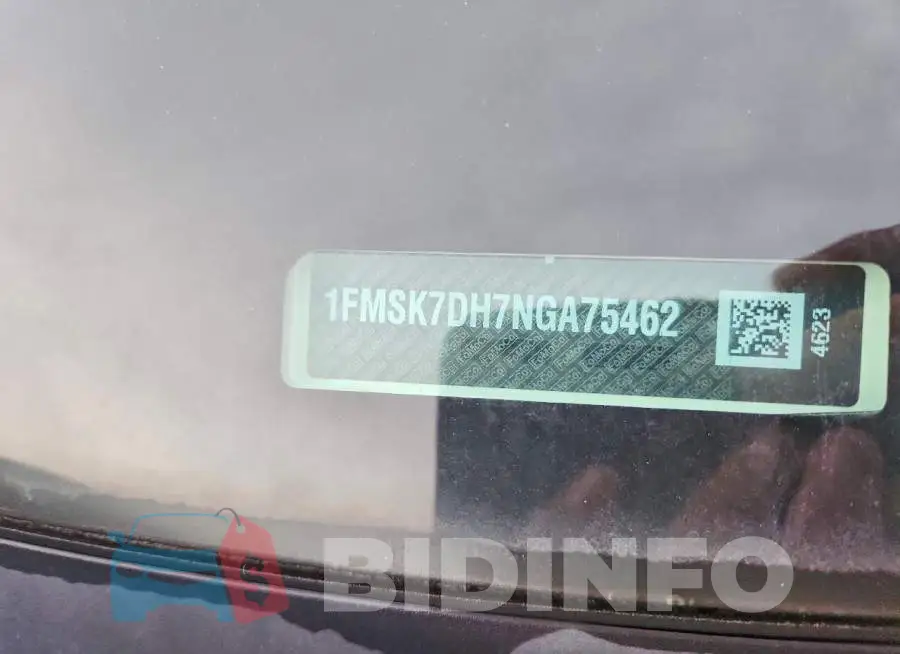 1FMSK7DH7NGA75462 Photo# 13