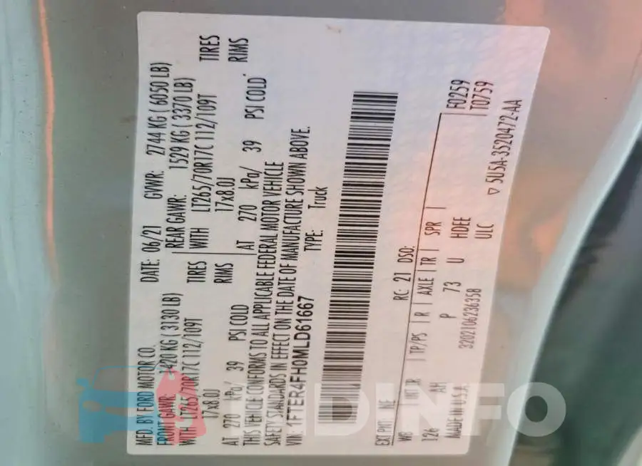 1FTER4FH0MLD61667 Photo# 12