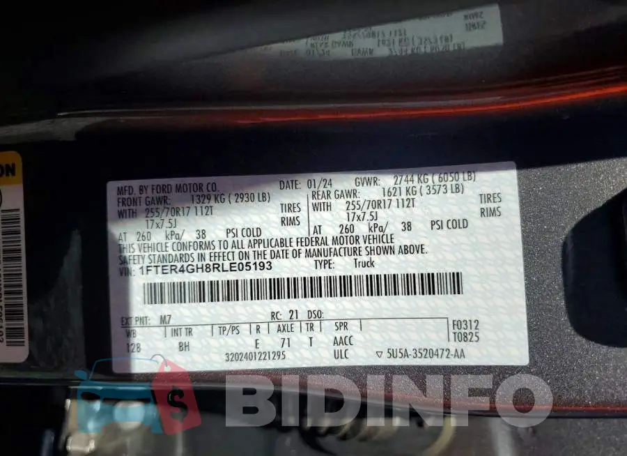 1FTER4GH8RLE05193 Photo# 13