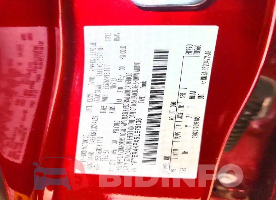 1FTER4KPXSLE75136 Photo# 12