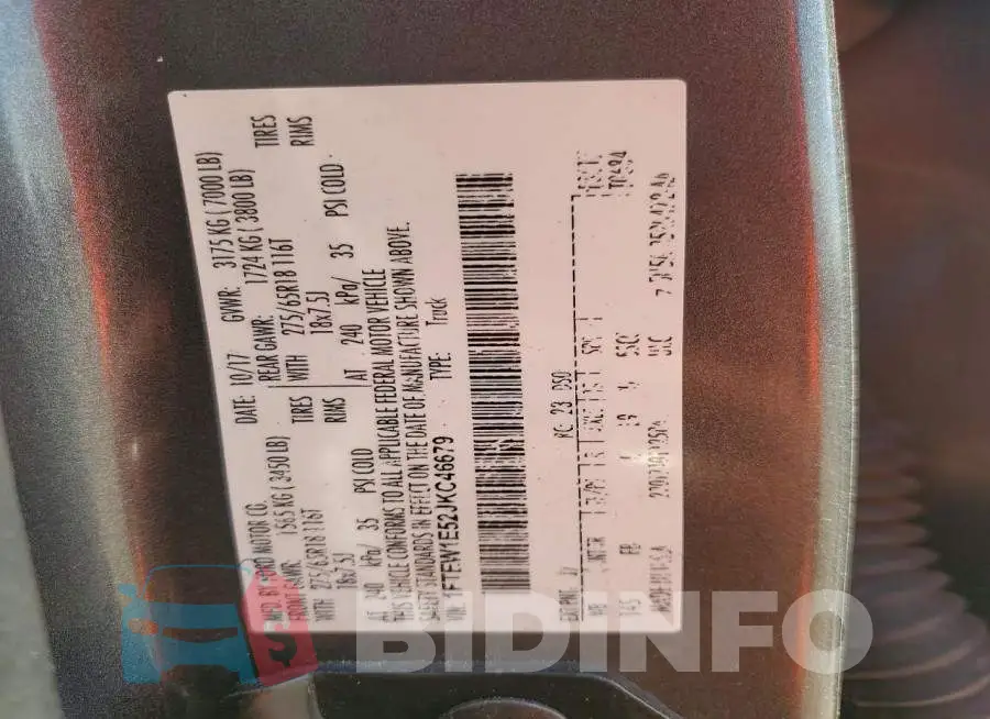 1FTEW1E52JKC46679 Photo# 12