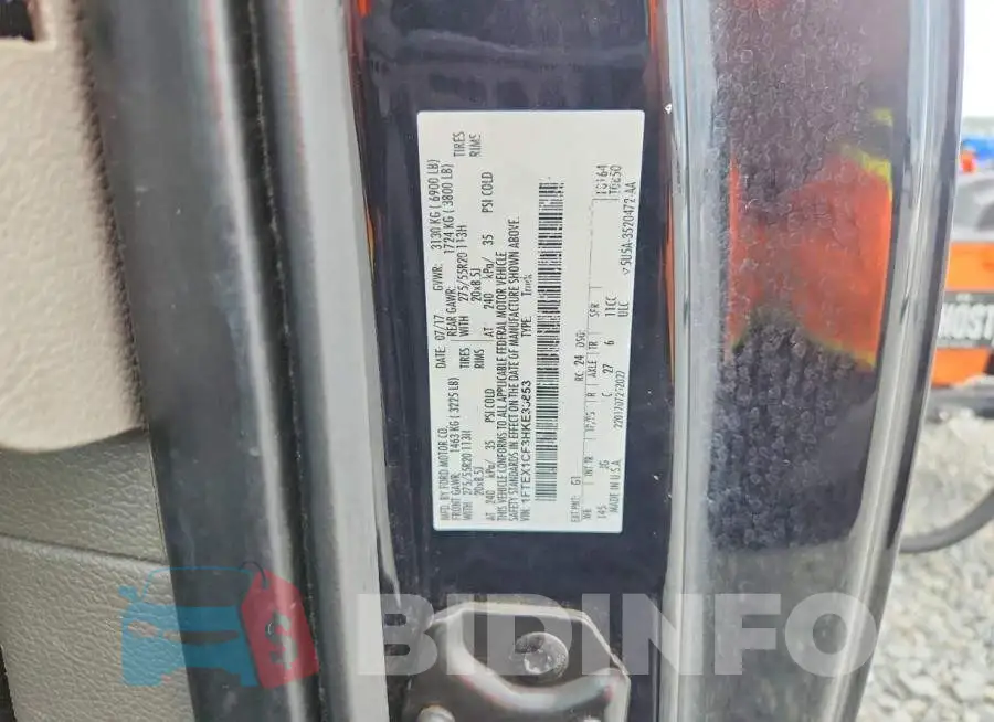 1FTEX1CF3HKE33853 Photo# 13