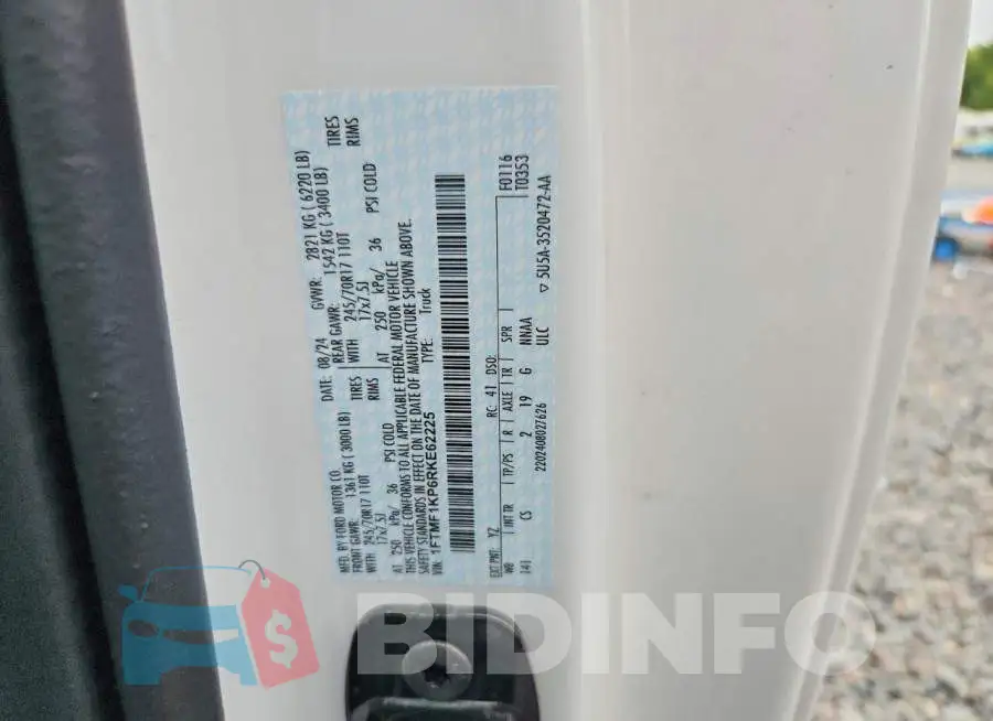 1FTMF1KP6RKE62225 Photo# 12