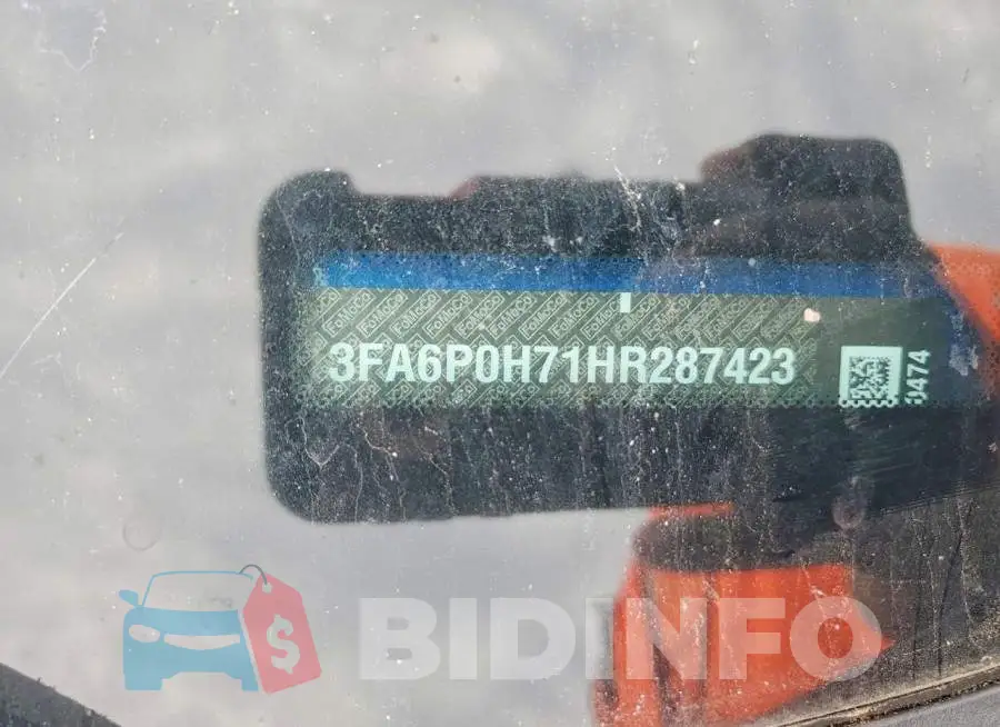 3FA6P0H71HR287423 Photo# 12