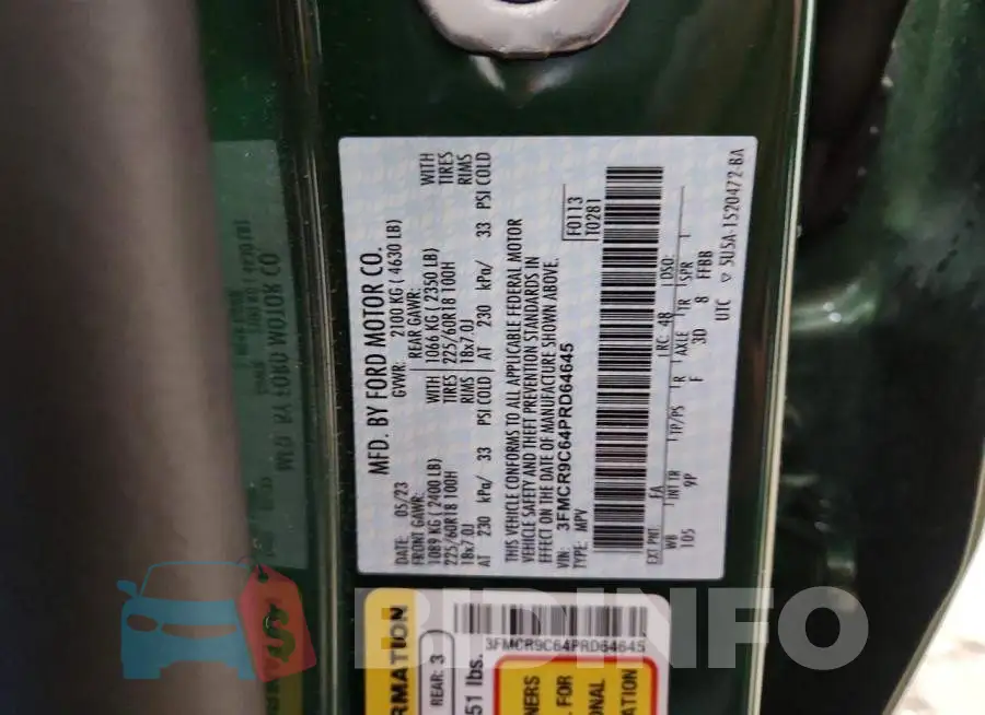 3FMCR9C64PRD64645 Photo# 14