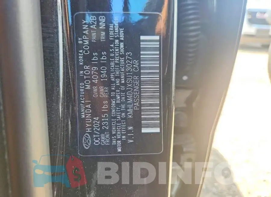 KMHLM4DJXSU130273 Photo# 13