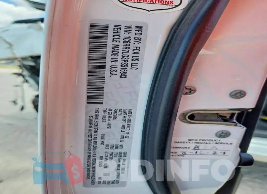1C6RR7LG3PS516843 Photo# 12