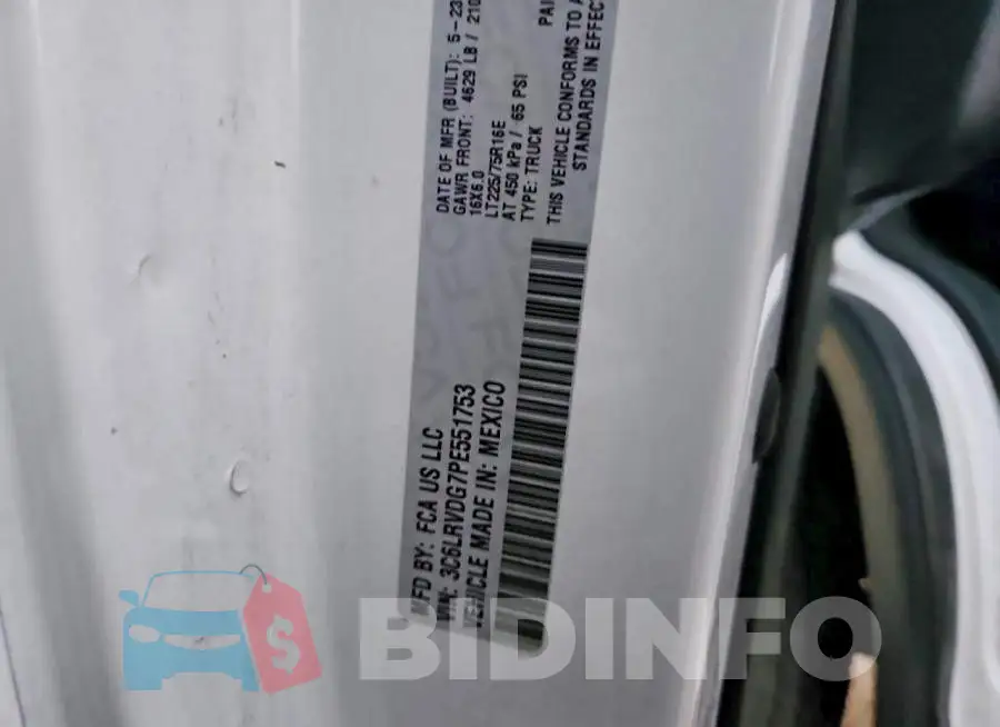 3C6LRVDG7PE551753 Photo# 12