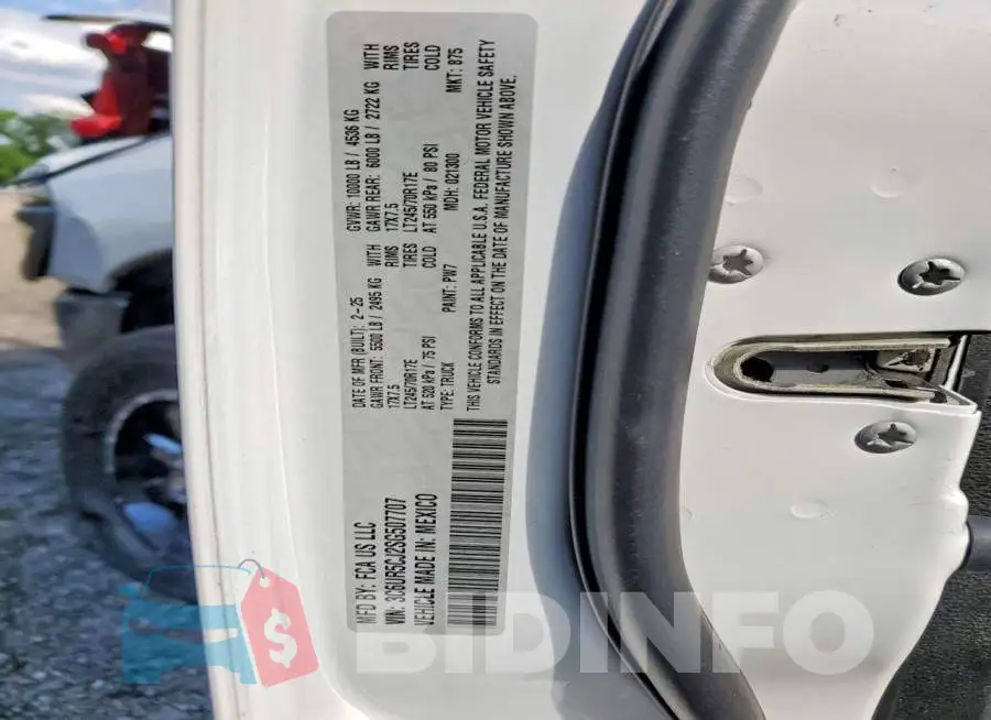 3C6UR5CJ2SG507707 Photo# 13