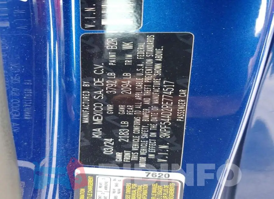 3KPF54AD2RE774517 Photo# 12